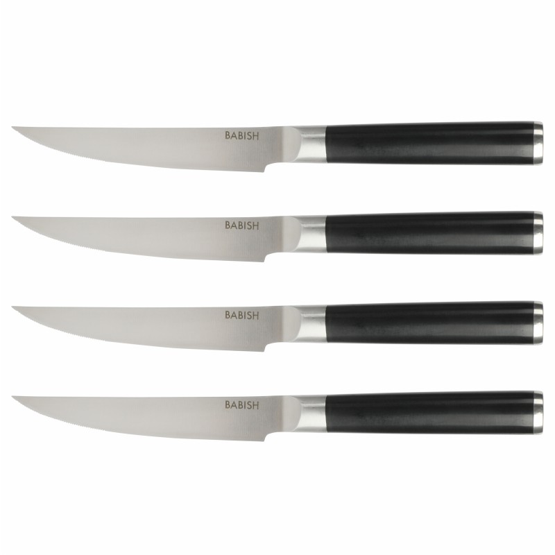 Babish Steak Knives - Stainless Steel - 4 pack