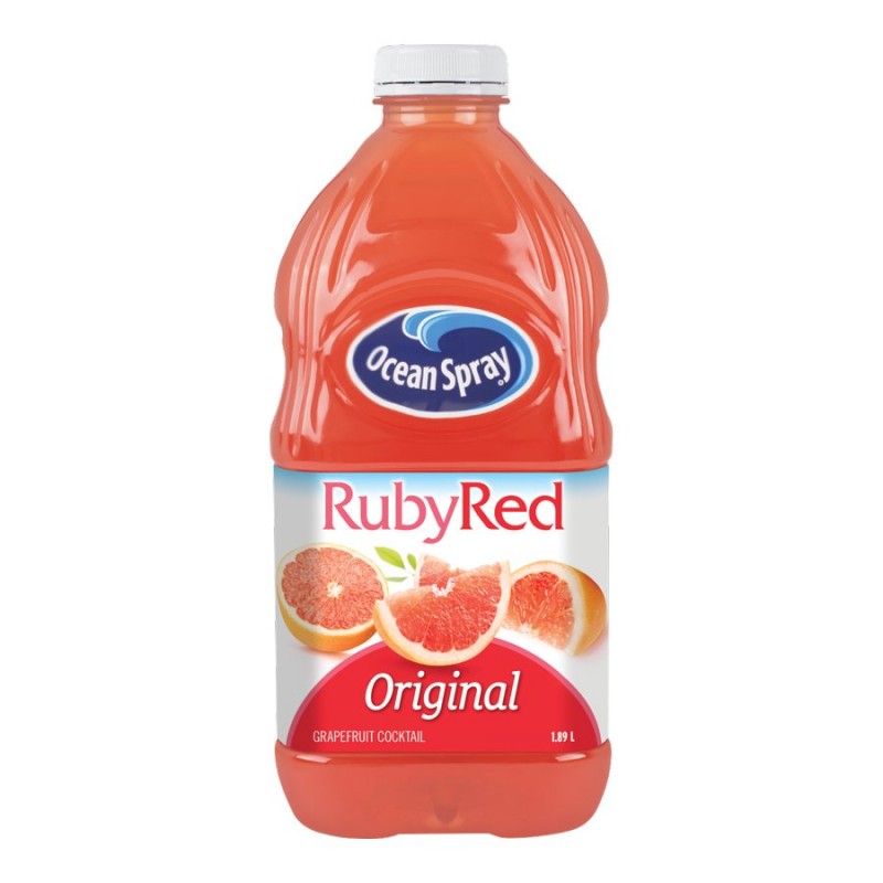 Ocean Spray Ruby Red Grapefruit Cocktail - 1.89L