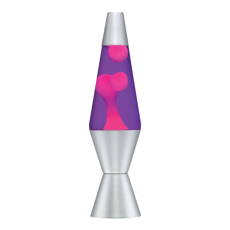 Schylling Lava Lamp - Silver/Purple/Pink - 14.5 Inch