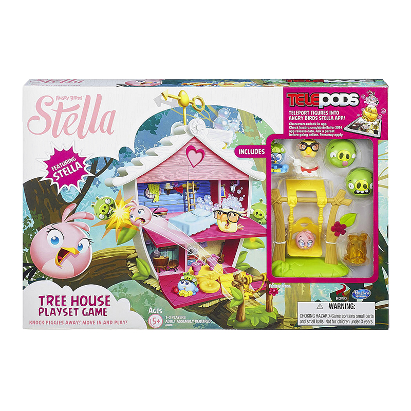 Angry Birds Stella Tree House Playset Game | London Drugs