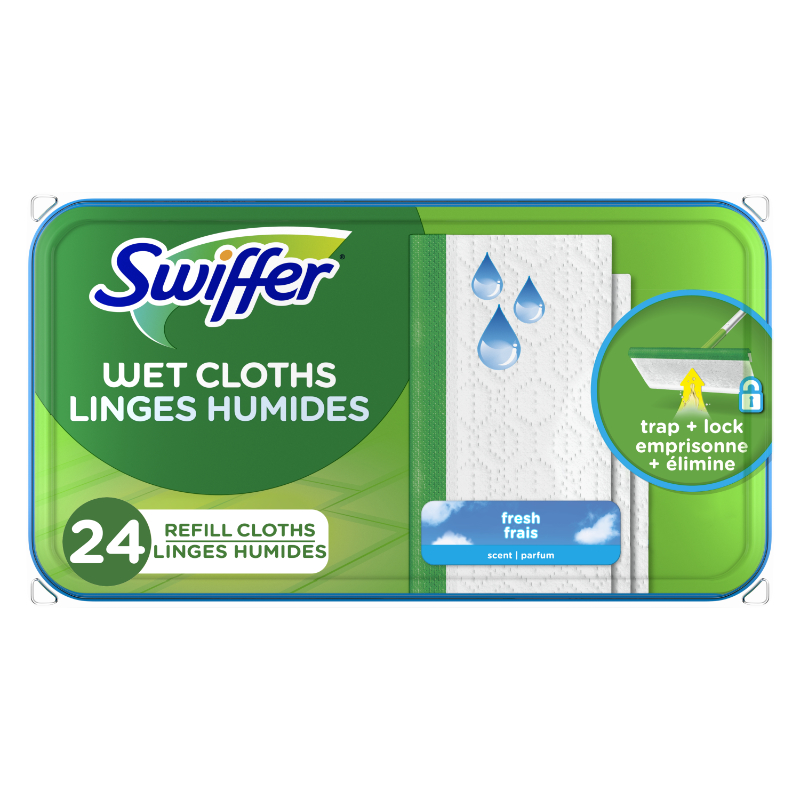 Swiffer Wet Disposable Cloths - 24s