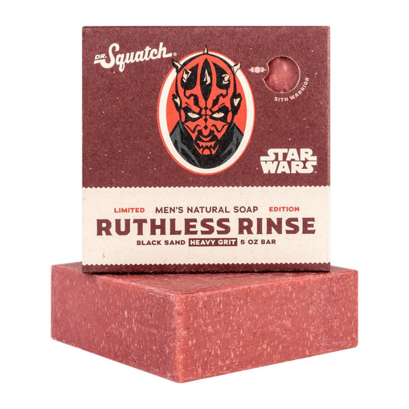 Dr. Squatch Star Wars Limited Edition Soap - Darth Maul's Ruthless Rinse - 141g