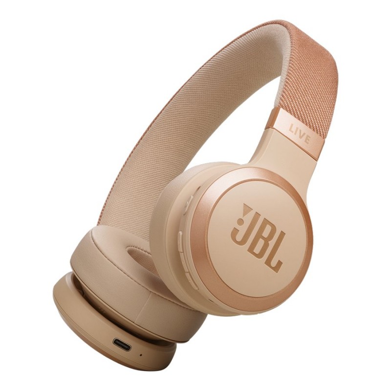 JBL LIVE 670NC Wireless Headphones - Sandstone - JBLLIVE670NCSATAM