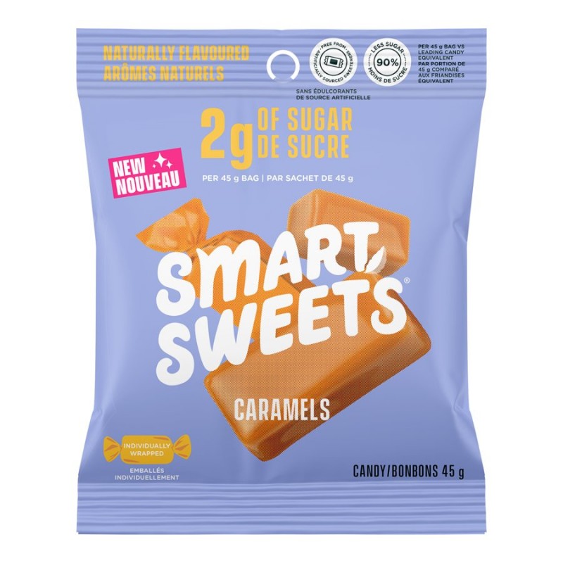 SmartSweets Caramel Candy - 45g