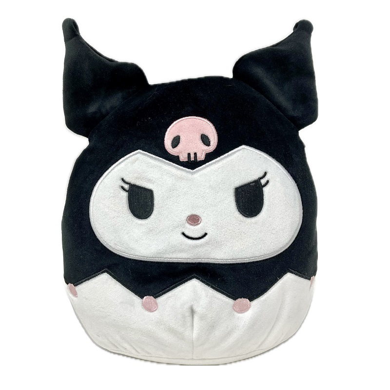 Squishmallows Sanrio Plush Toy - Kuromi - 8 Inch - 8 x 7 x 5 Inches