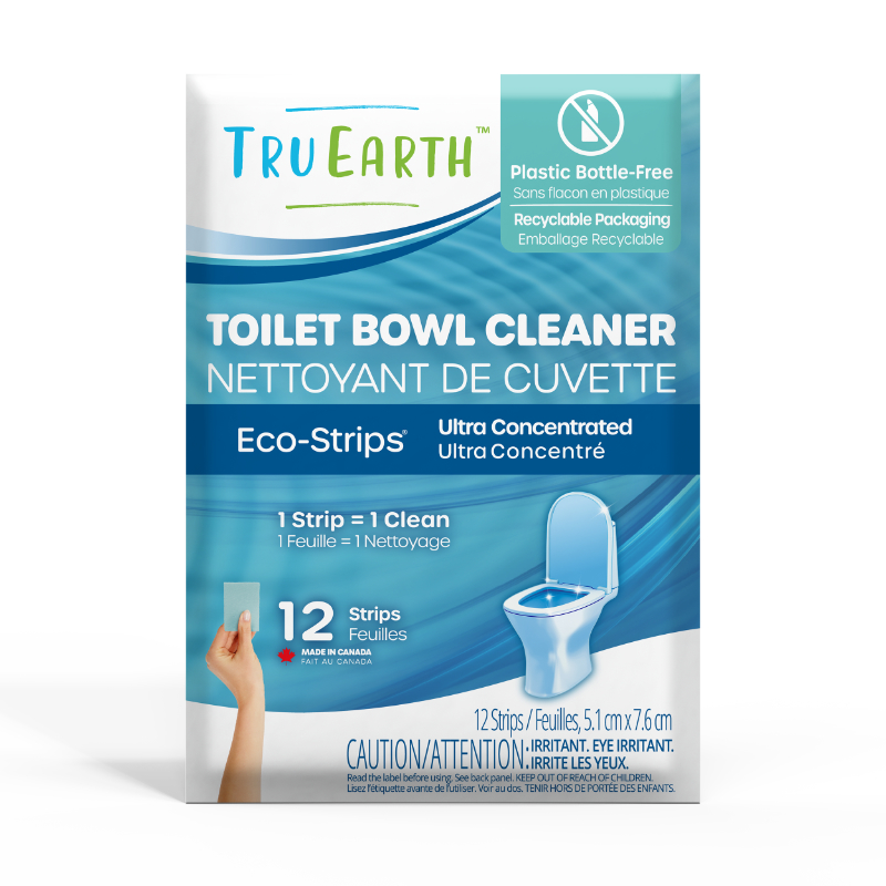 Tru Earth Toilet Bowl Cleaner Ultra Concentrated Eco-Strips - 12s