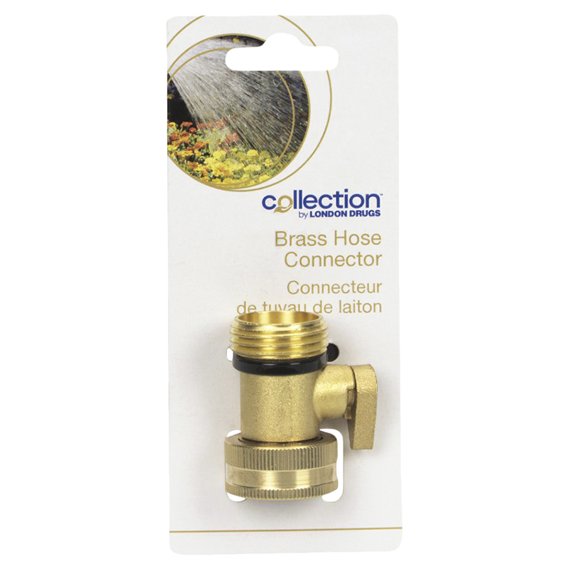 Collection by London Drugs Hose Connector - Brass