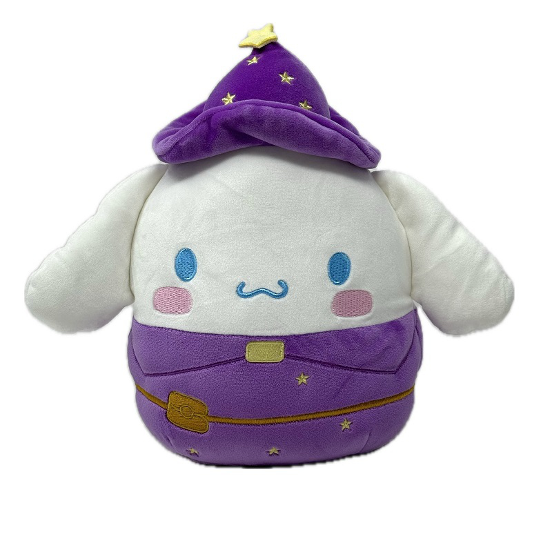 Squishmallows Halloween Sanrio Plush Toy - Cinnamoroll Wizard - 8 Inch - 8 x 7 x 5 Inches