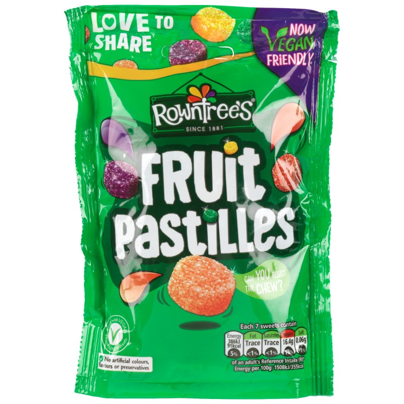 Rowntrees Fruit Pastille - 143g