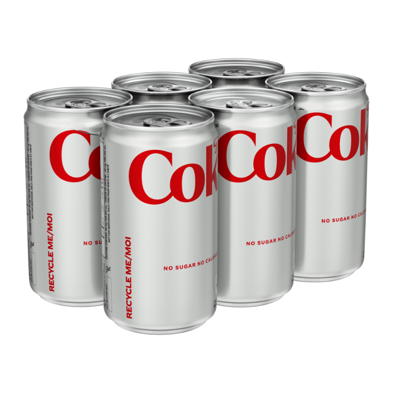 Coke - Diet - 6 x 222ml