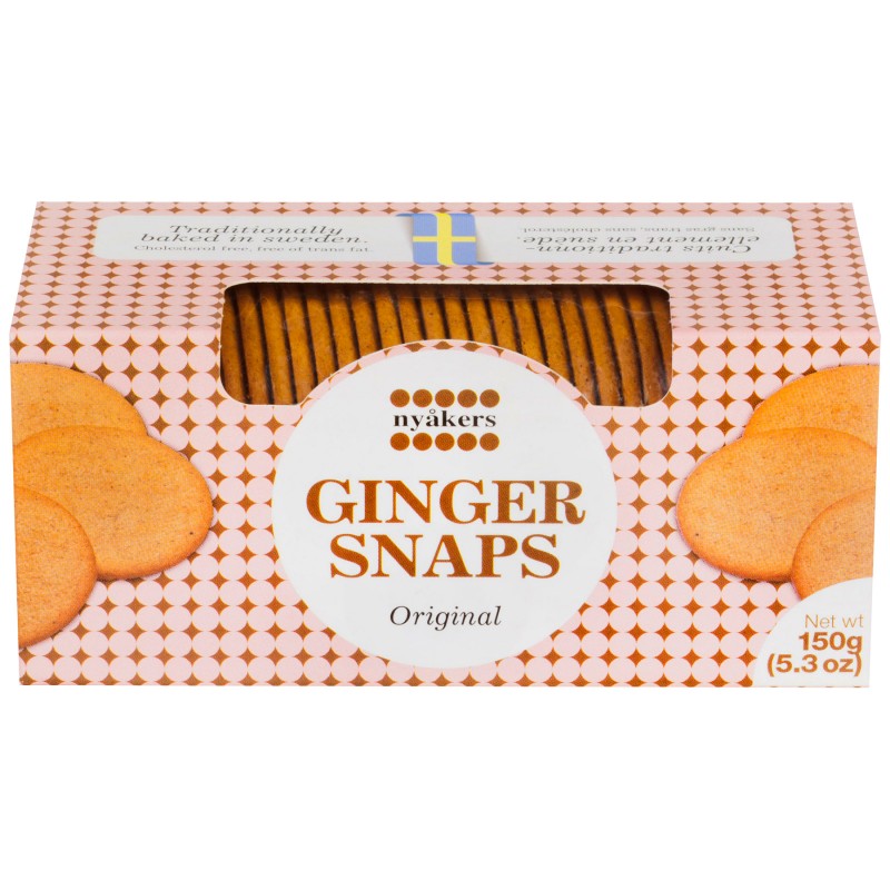 Nyakers Ginger Snaps Original - 150g