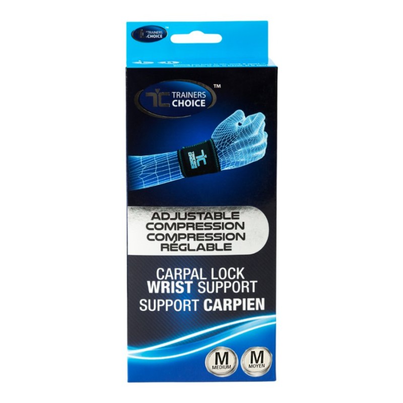 Trainer's Choice Carpal Lock Wrist Support - Medium