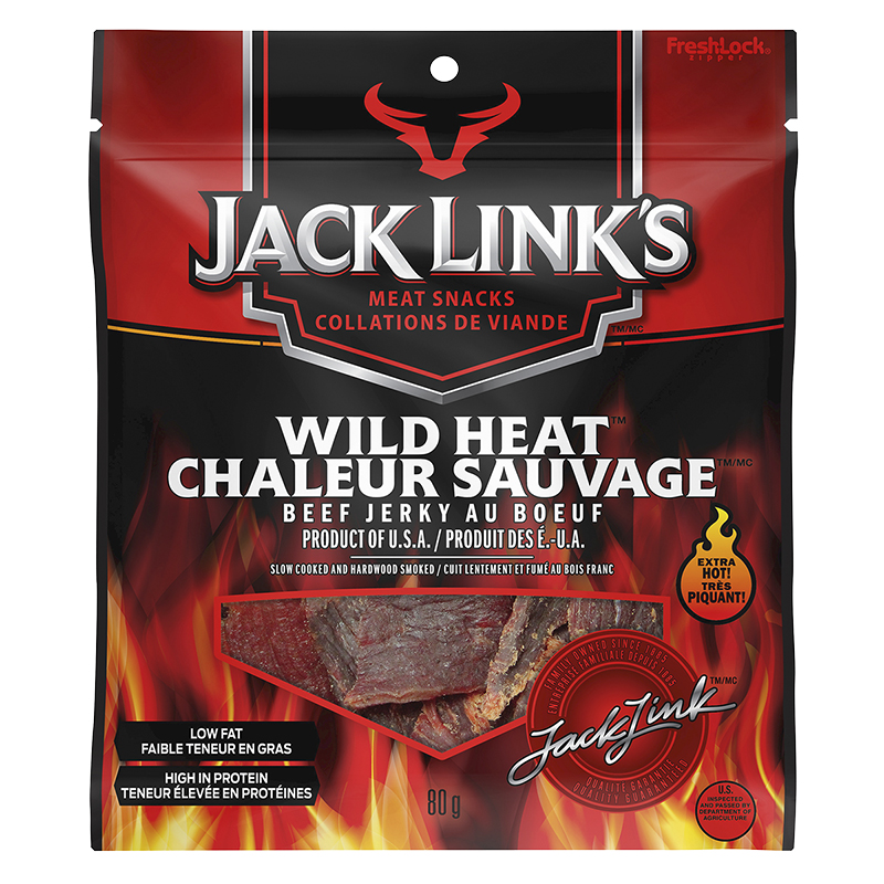 JACK LINKS BEEF JERKY HEAT 80G