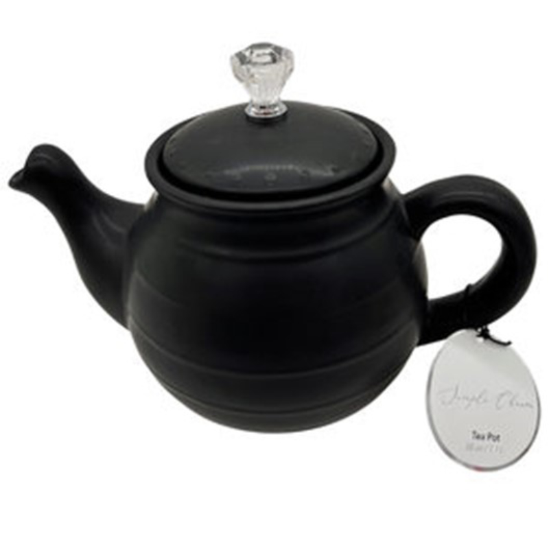 Kole Imports Teapot - Matte Black - 38oz