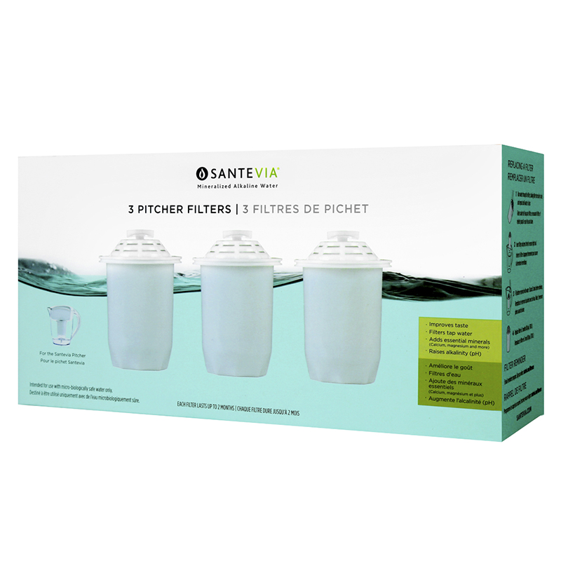 Santevia Alkaline Filter - 3 pack