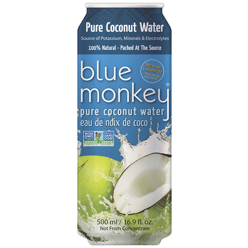 Blue Monkey Pure Coconut Water No Pulp - 500ml