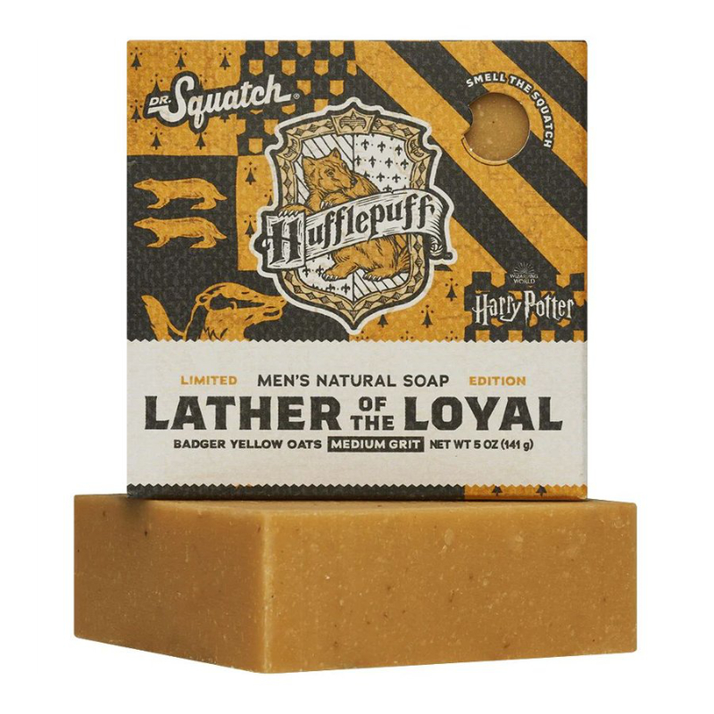 Dr. Squatch Harry Potter Limited Edition Soap - Hufflepuff Lather of the Loyal - 141g