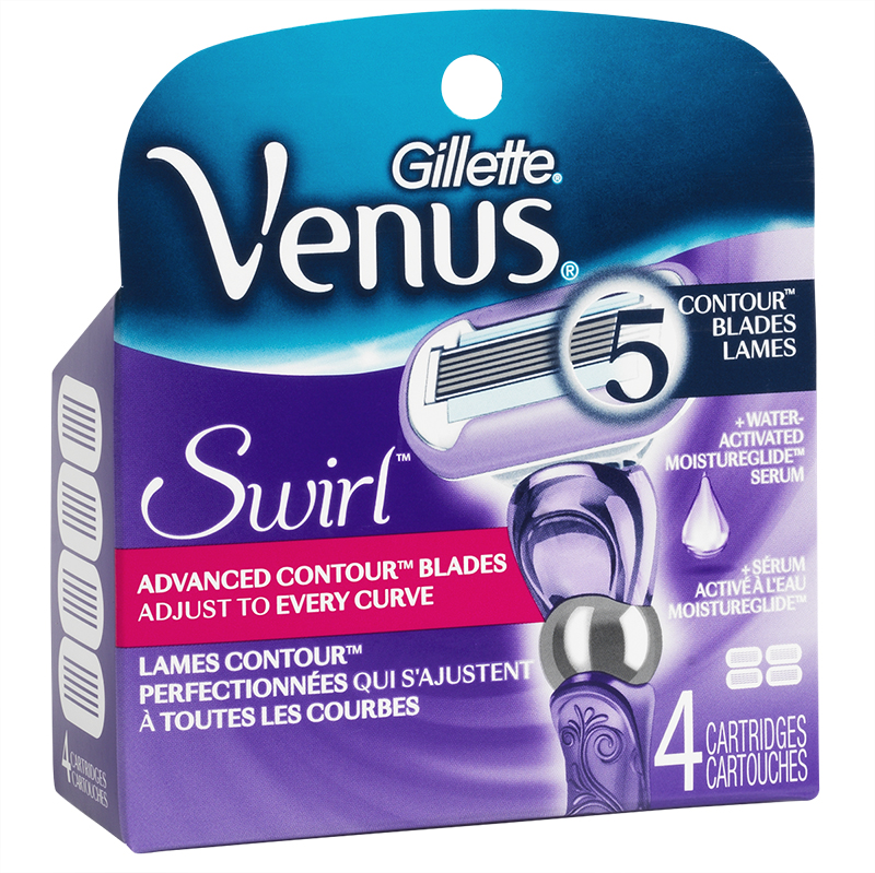 Gillette Venus Swirl Cartridges - 4s