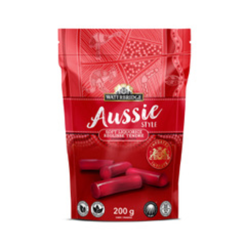 Waterbridge Aussie Style Strawberry Soft Liquorice - 200g