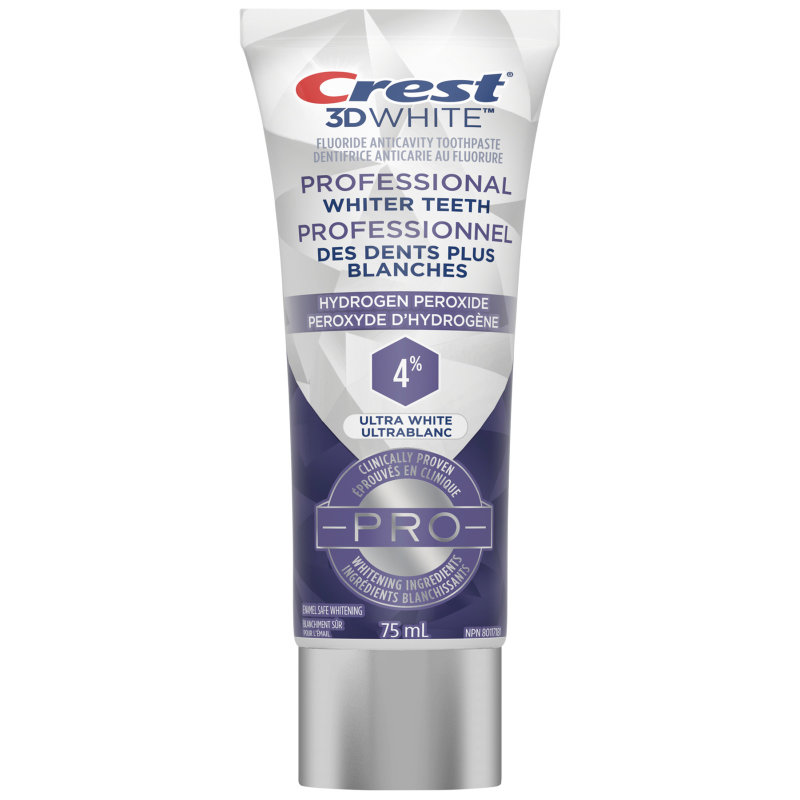 Crest 3 D White Brilliance Enamel Safe Teeth Whitening Toothpaste - 75ml