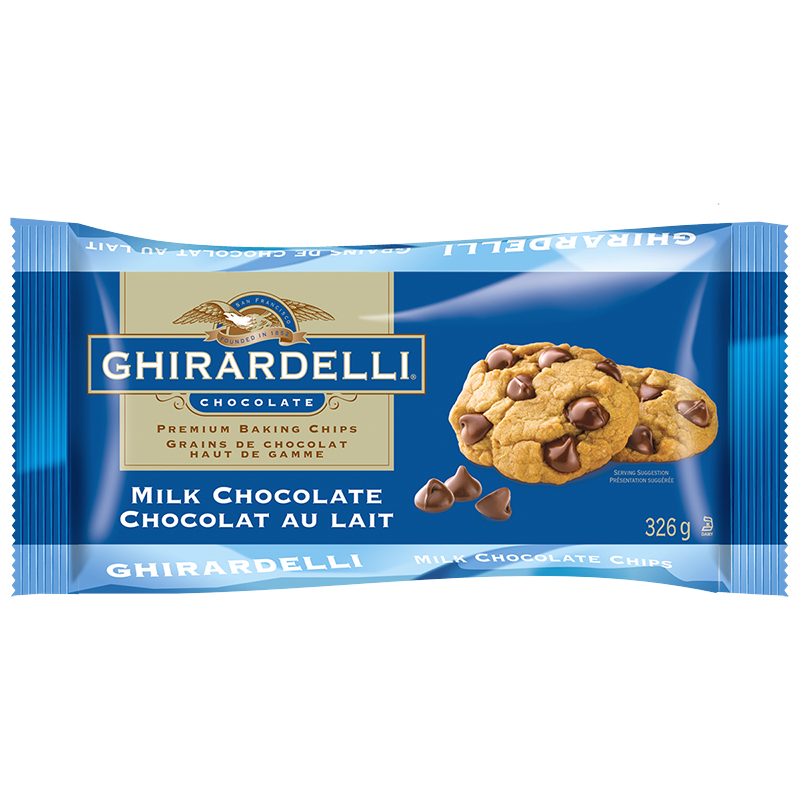 Ghirardelli Milk Chocolate Chips - 326g