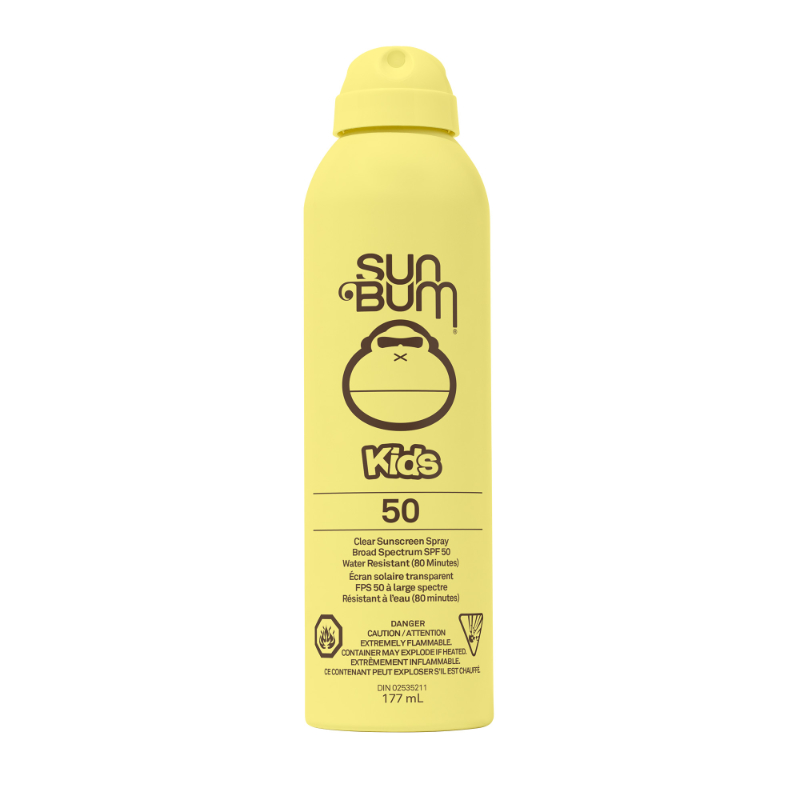 Sun Bum Kids Clear Sunscreen Spray - SPF50 - 177ml