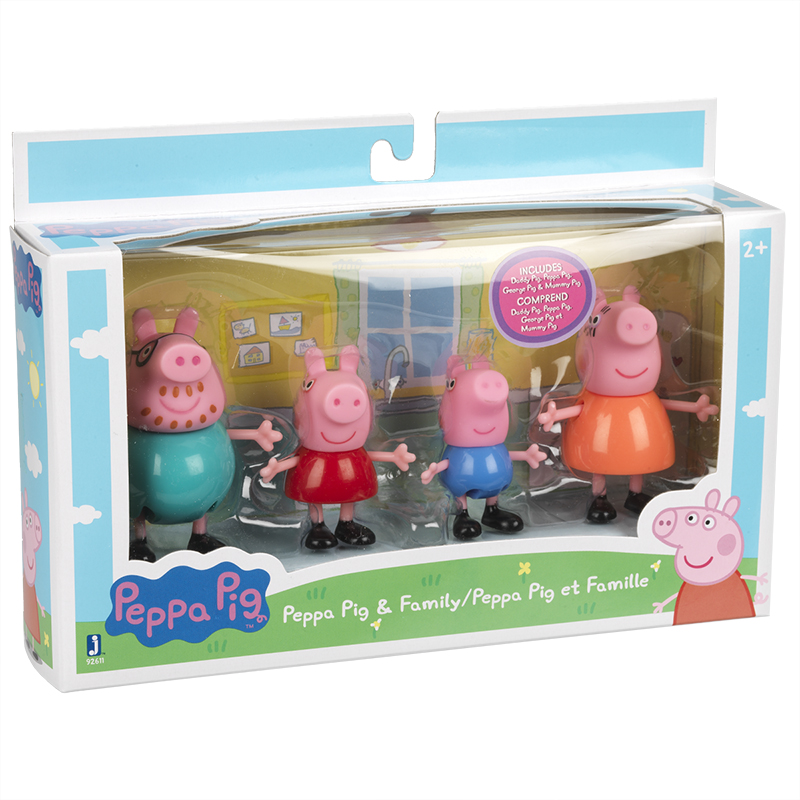 peppa pig and family figures