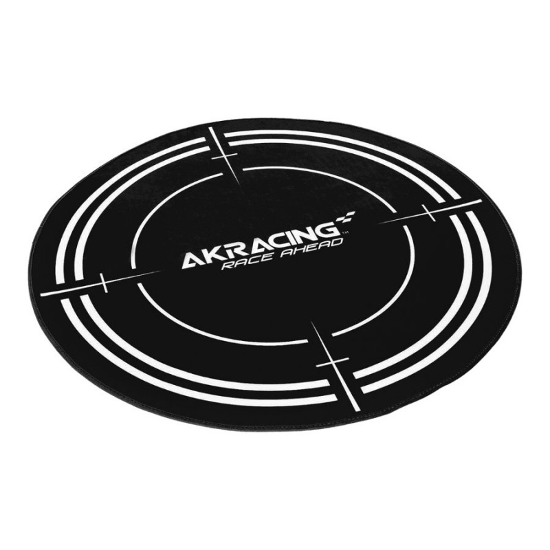 AKRacing Circular Floor Mat - Black