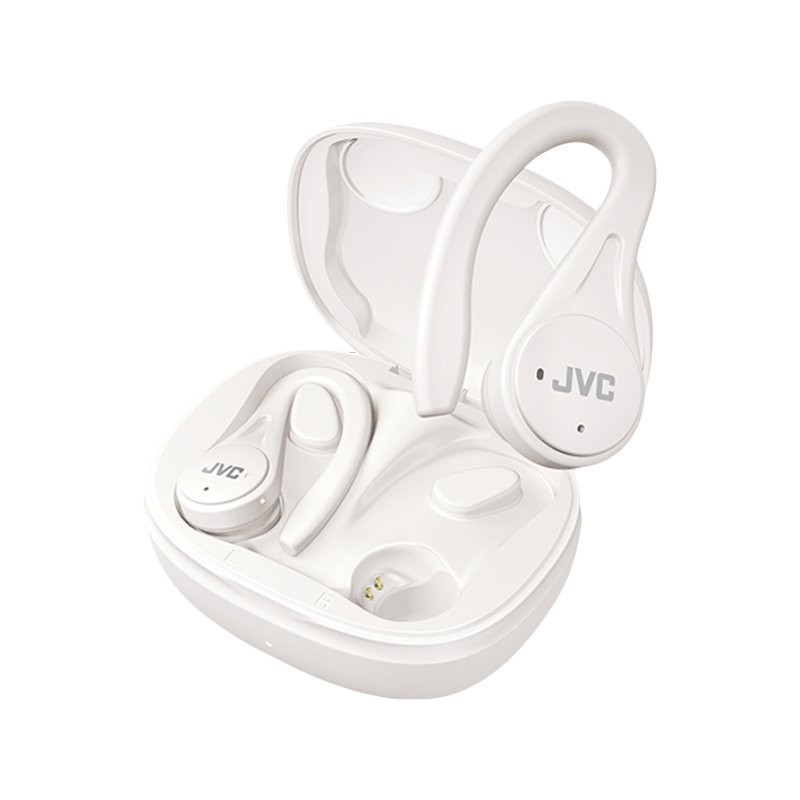 JVC True Wireless Earphones - White - HA-EC25T-W