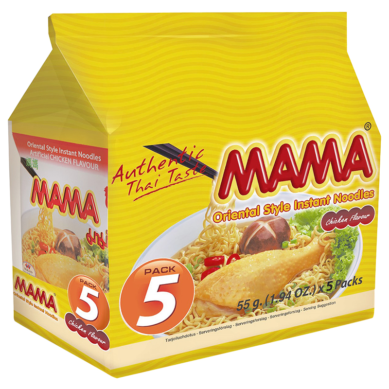 Mama Instant Noodles - Chicken - 5x55g