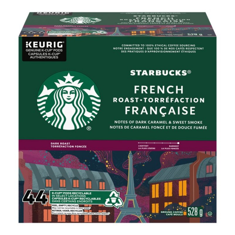 Starbucks K-cup French Roast - 44s