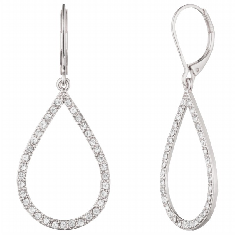 Anne Klein Teardrop Earring - Silver