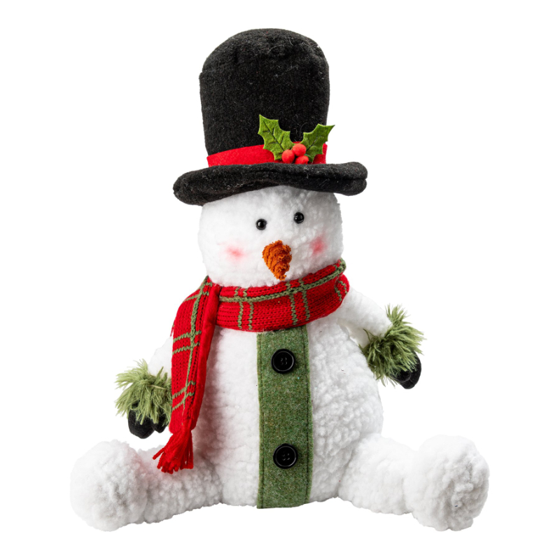 Danson Decor Decorative Figurine - Sitting Snowman