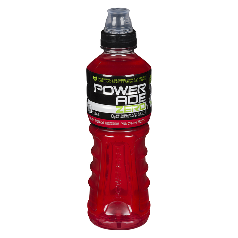 Powerade Zero - Fruit Punch - 710ml | London Drugs