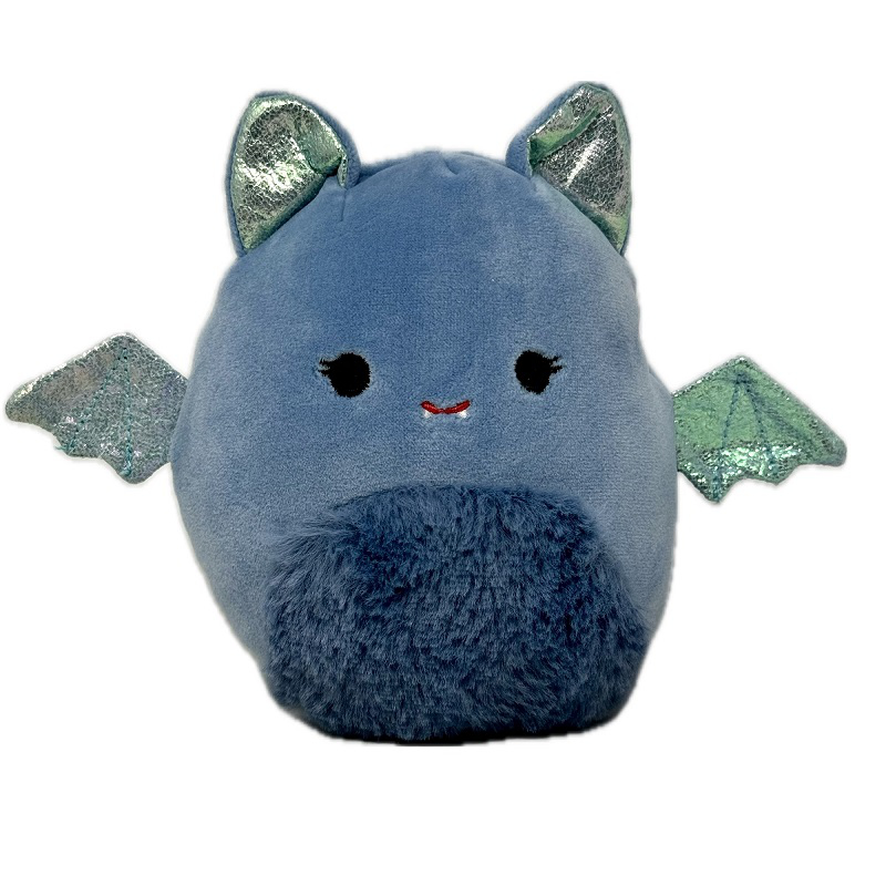 Squishmallows Halloween Plush Toy - Este Blue Bat - 5 Inch - 5 x 5 x 3 Inches