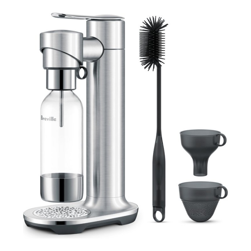 Breville the InFizz Fusion Soda Maker - Brushed Stainless Steel - BCA800BSS0ZNA1