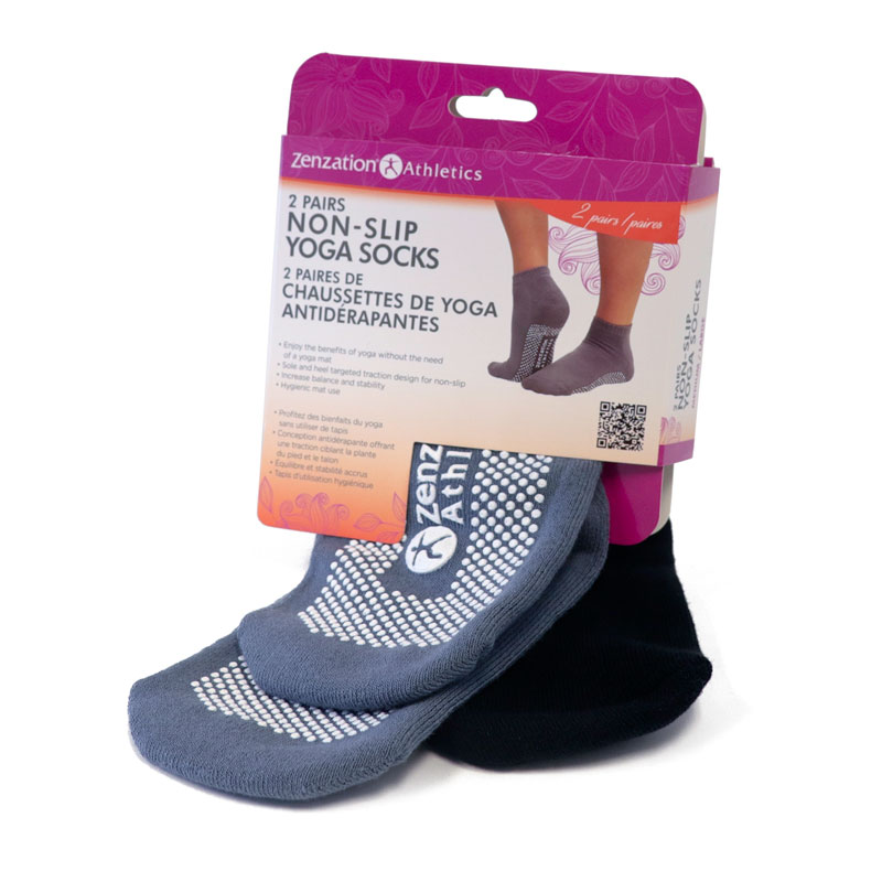 Oak Reed Black Studio Socks Size S/M 6 to 8 Get A Grip Yoga