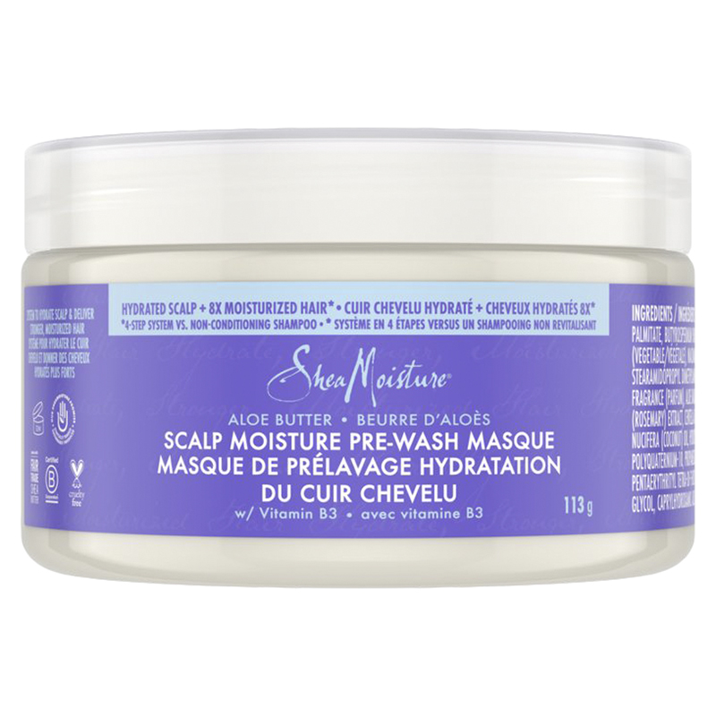 SheaMoisture Aloe Butter Scalp Moisture Pre-Wash Masque - 113g