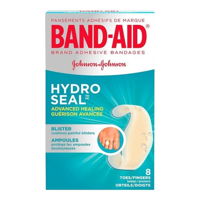 BandAid Hydro Seal Advanced Healing Blister Toe Bandages 8's London Drugs