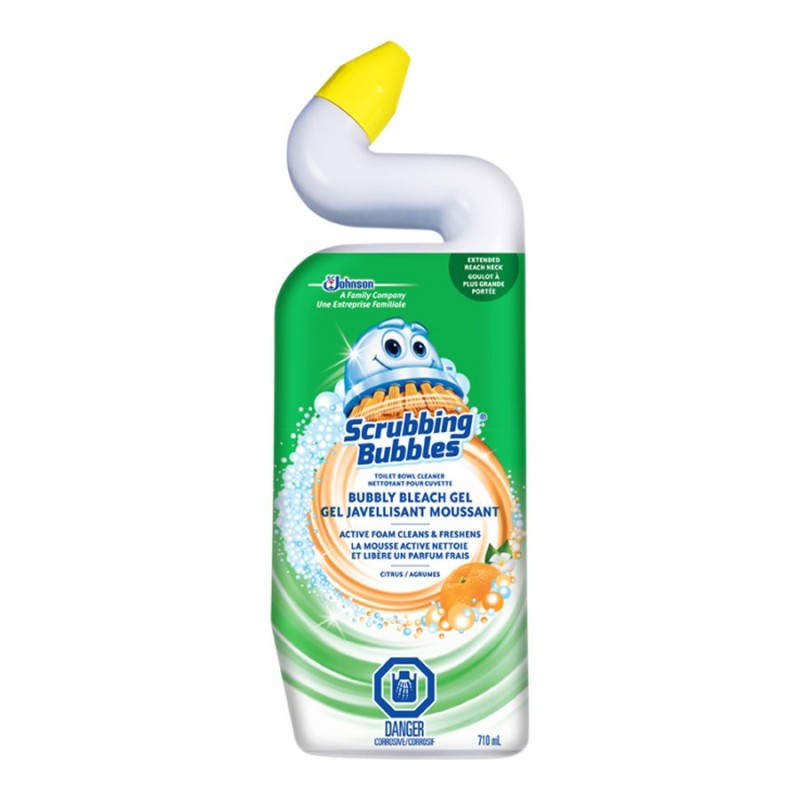 Scrubbing Bubbles Bleach / Cleaner / Disinfectant / Freshener - Citrus - 710ml