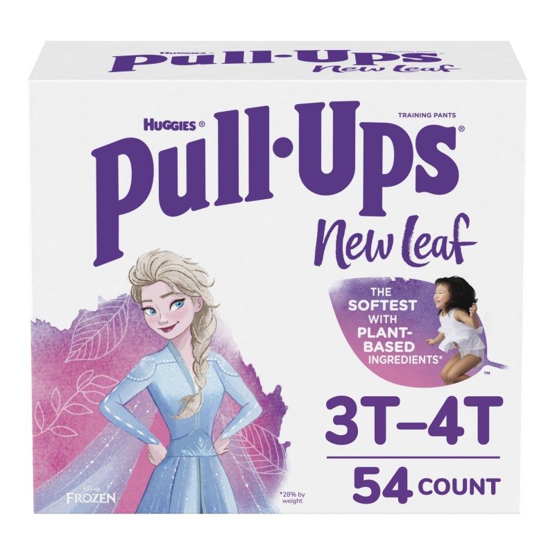 Pull-Ups New Leaf Girls' Disney Frozen Potty Training Pants, 3T-4T
