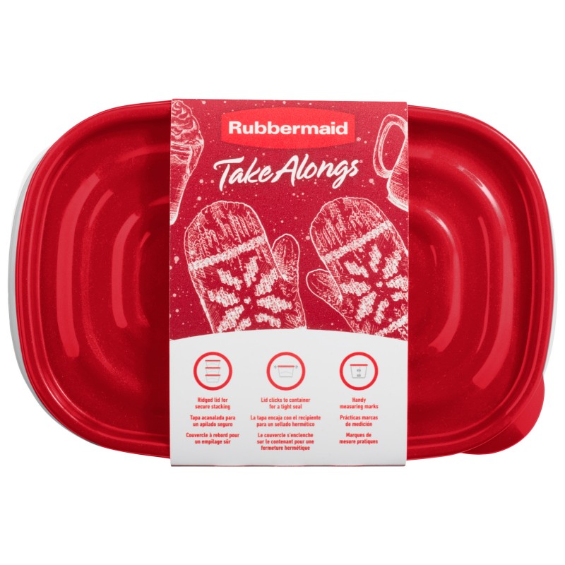 Rubbermaid Take Alongs - Rectangle - 2x4.4L