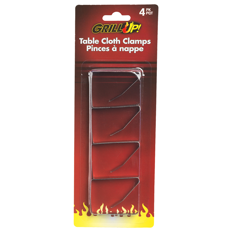 Metal Table Cloth Clip - 4 Pack