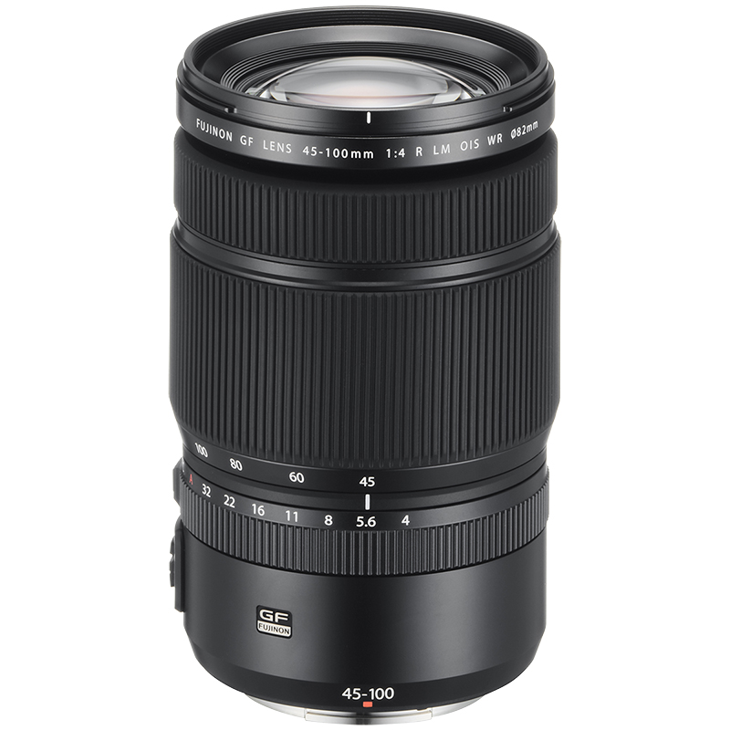 Fujifilm GF45-100mm F4 R LM OIS WR Lens - Black - 600021575