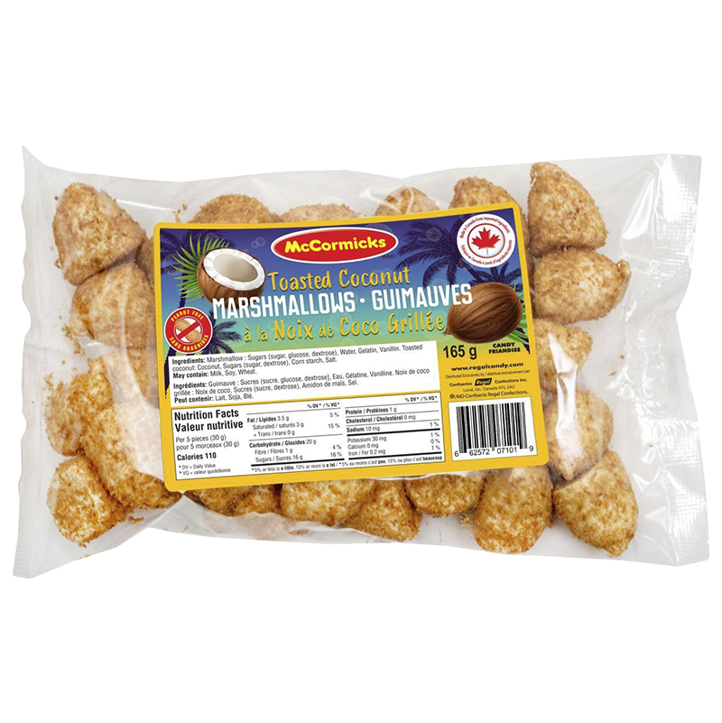 McCormicks Toasted Coconut Marshmallows - 165g