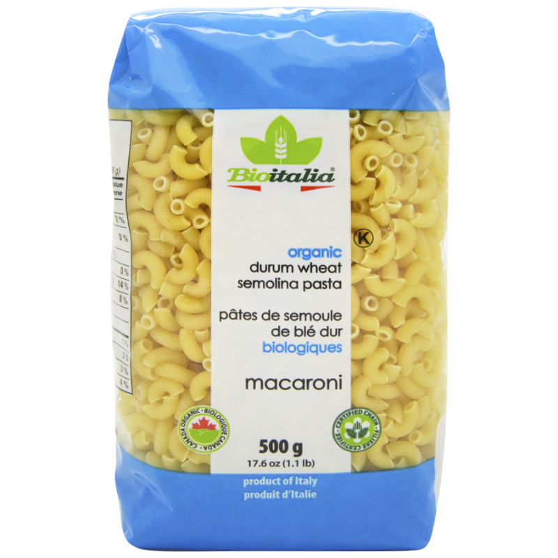 BIOITALIA ORG MACCARONI      500G