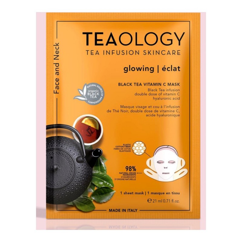 Teaology Black Tea Vitamin C Sheet Mask - 21ml