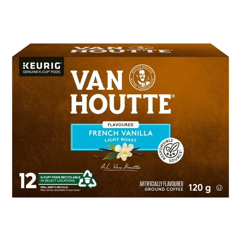 Van Houtte French Vanilla K-Cup Coffee Pods - 12's