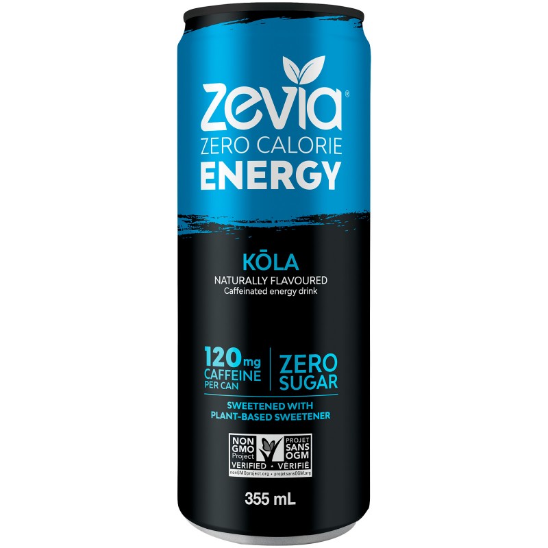 Zevia Zero Calorie Energy Kola - 355ml