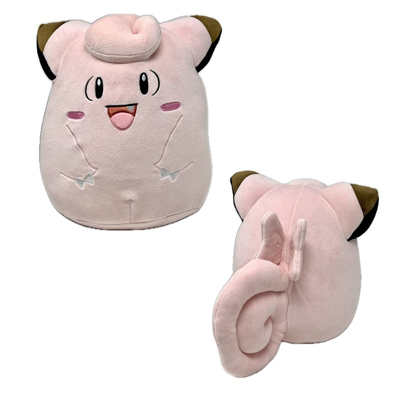 Squishmallows Pokemon Plush Toy - Clefairy - 10 Inch